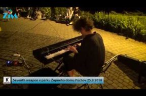 SEVENTH WEAPON koncert v parku Župného domu v Púchove 25.8.2018